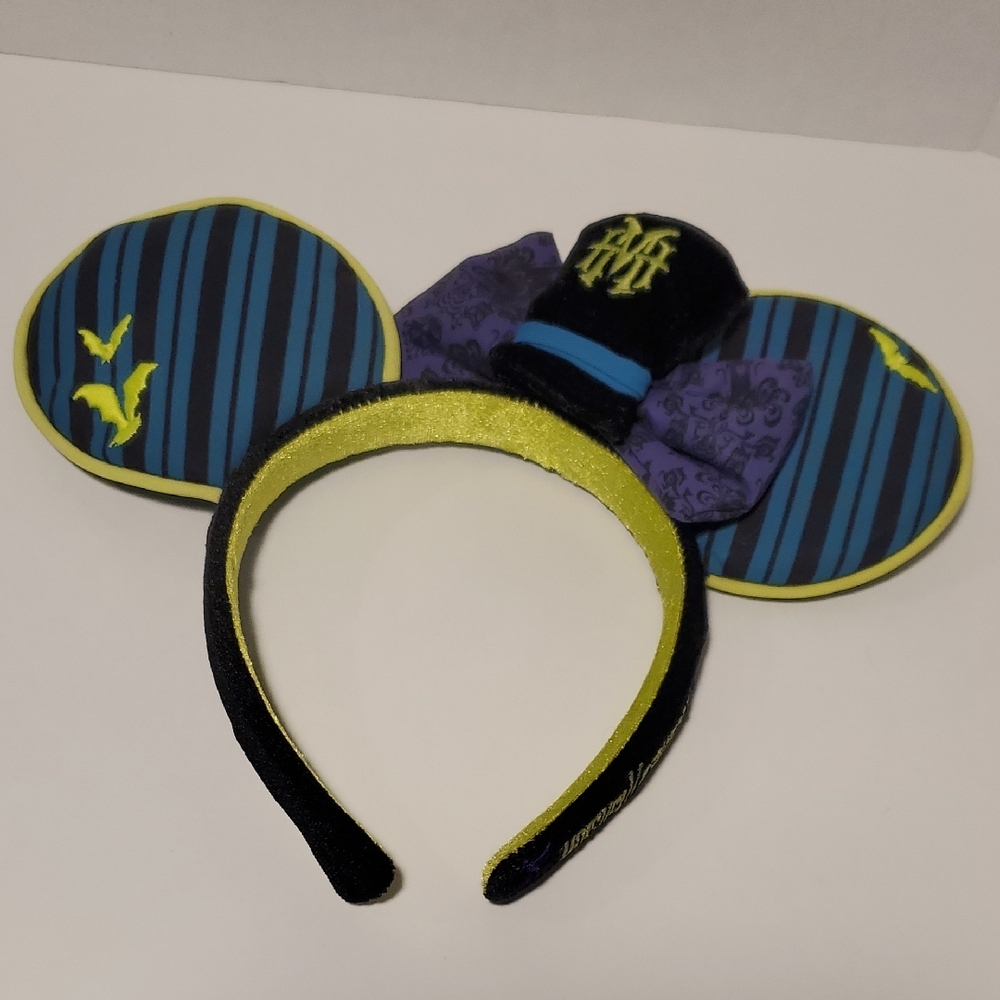 Glow In The Dark Haunted Mansion Mouse Ears Headband